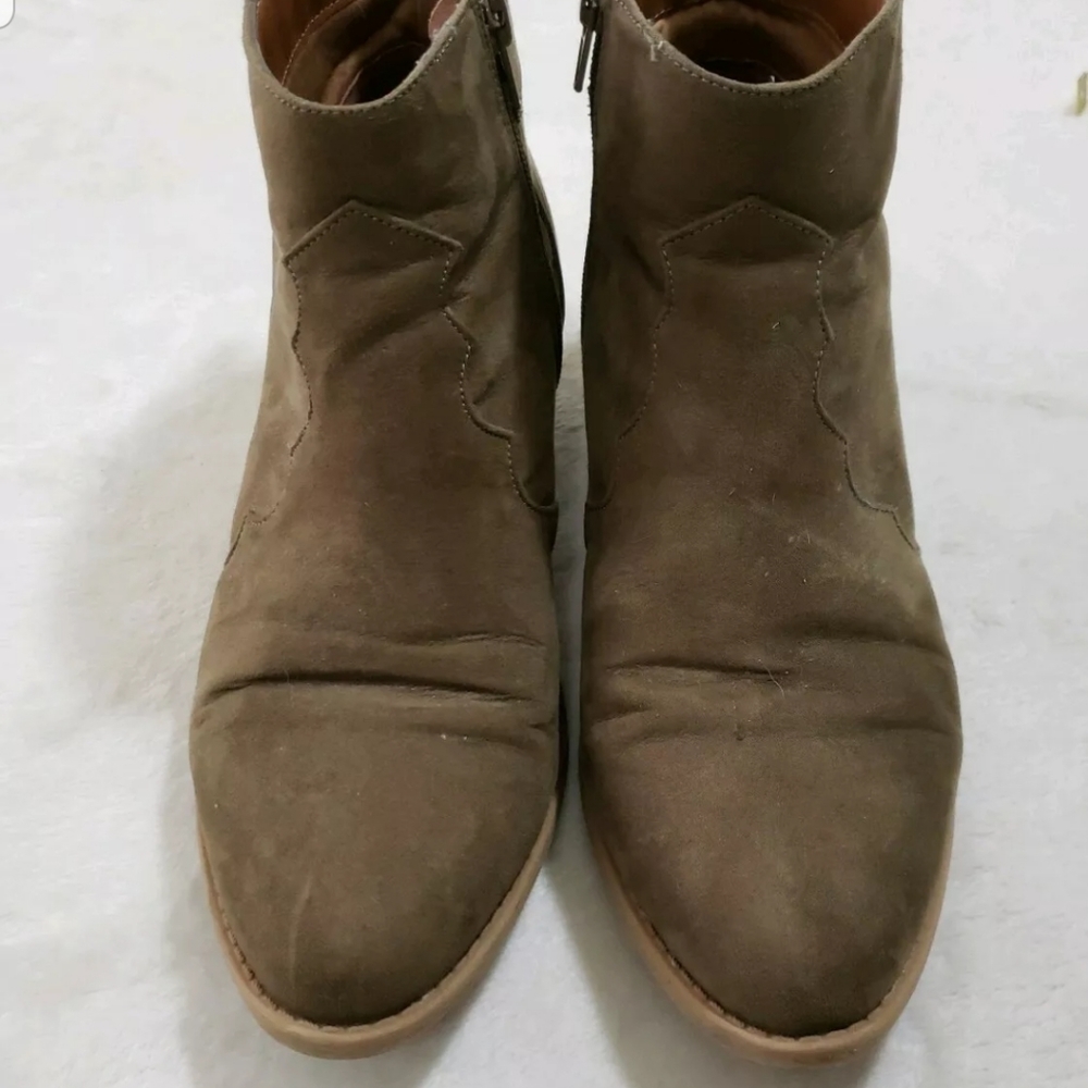 Ankle Boots DAYTRIP Faux Suede Size 9 Brown - Picture 2 of 7
